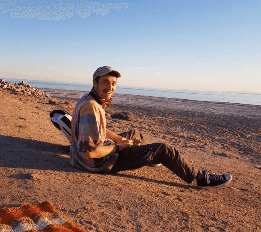Paul at the beach