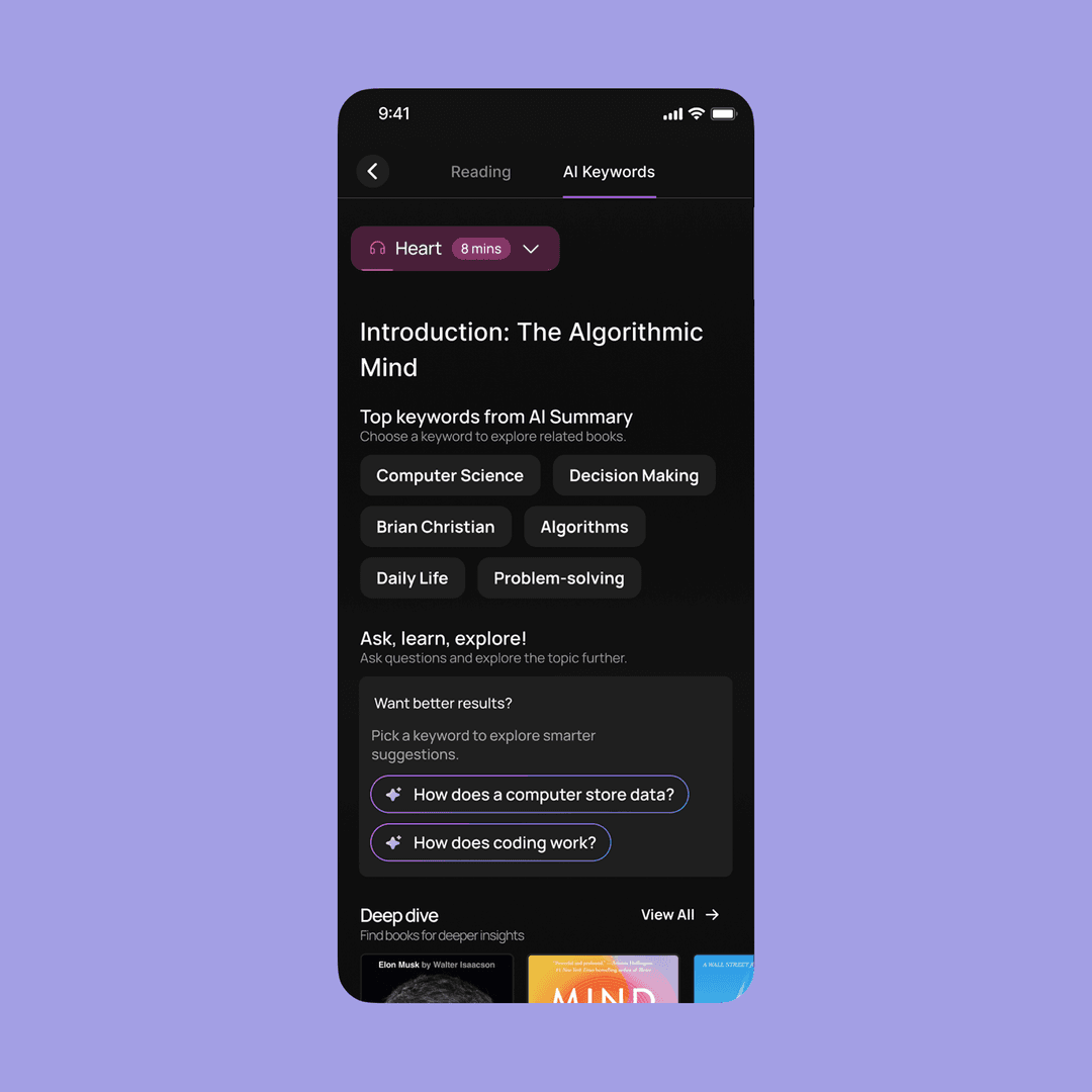 New Swipe feature and hyperlinks