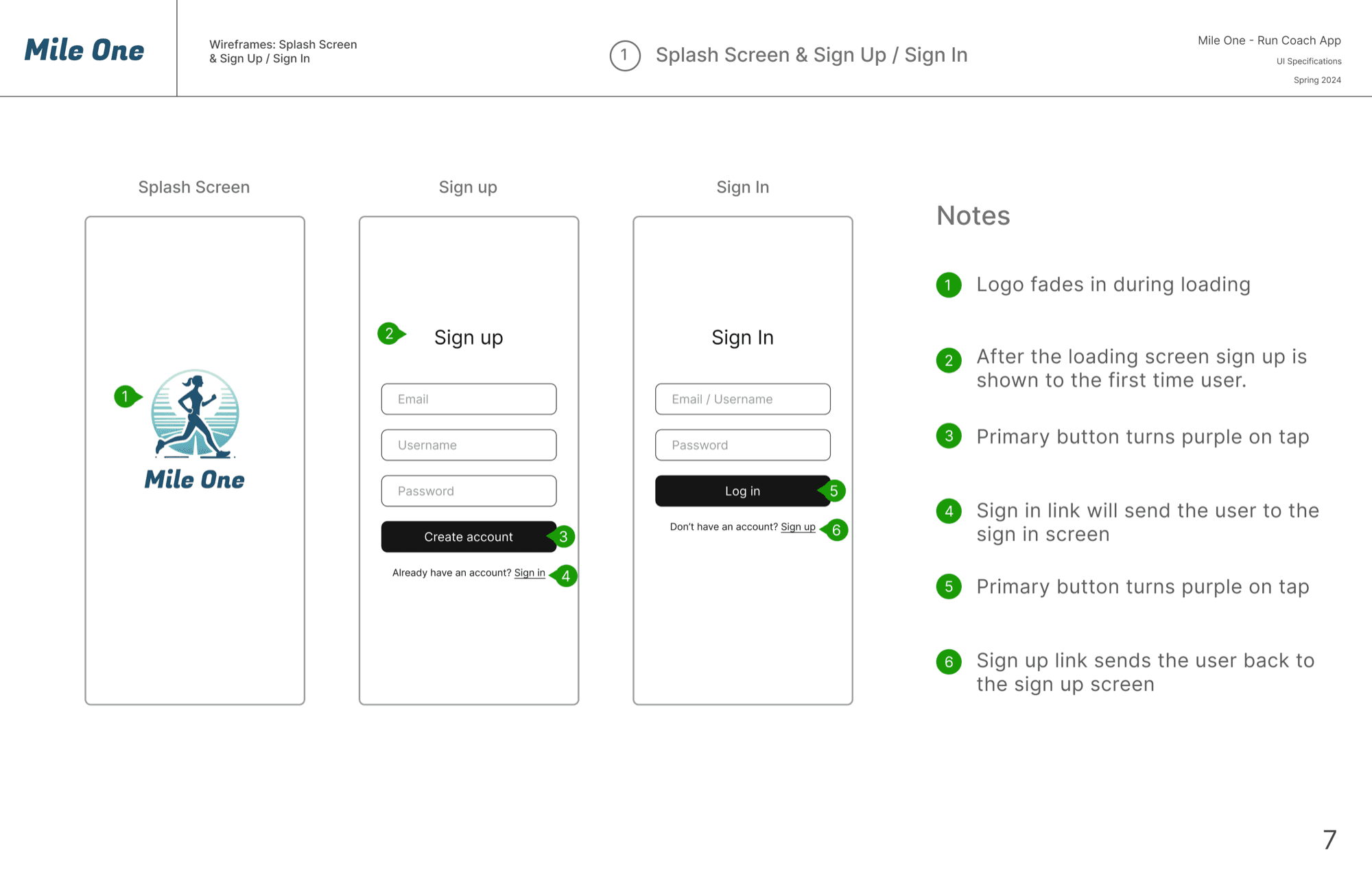 UI spec 1